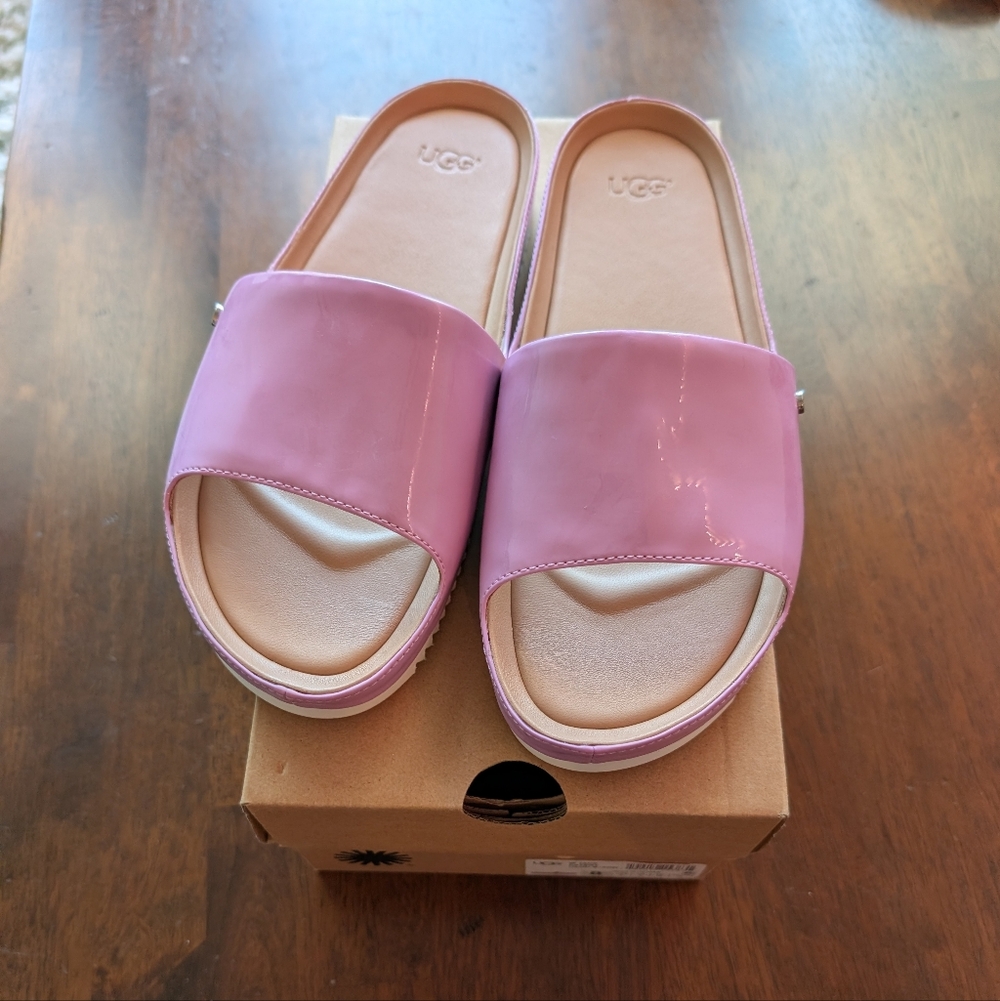 UGG W Jane Patent Slippers Pink